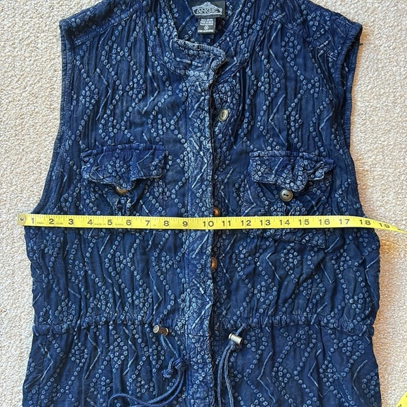Casual Vest Long Textured SUPER FAST SHIPPING - Picture 6 of 15